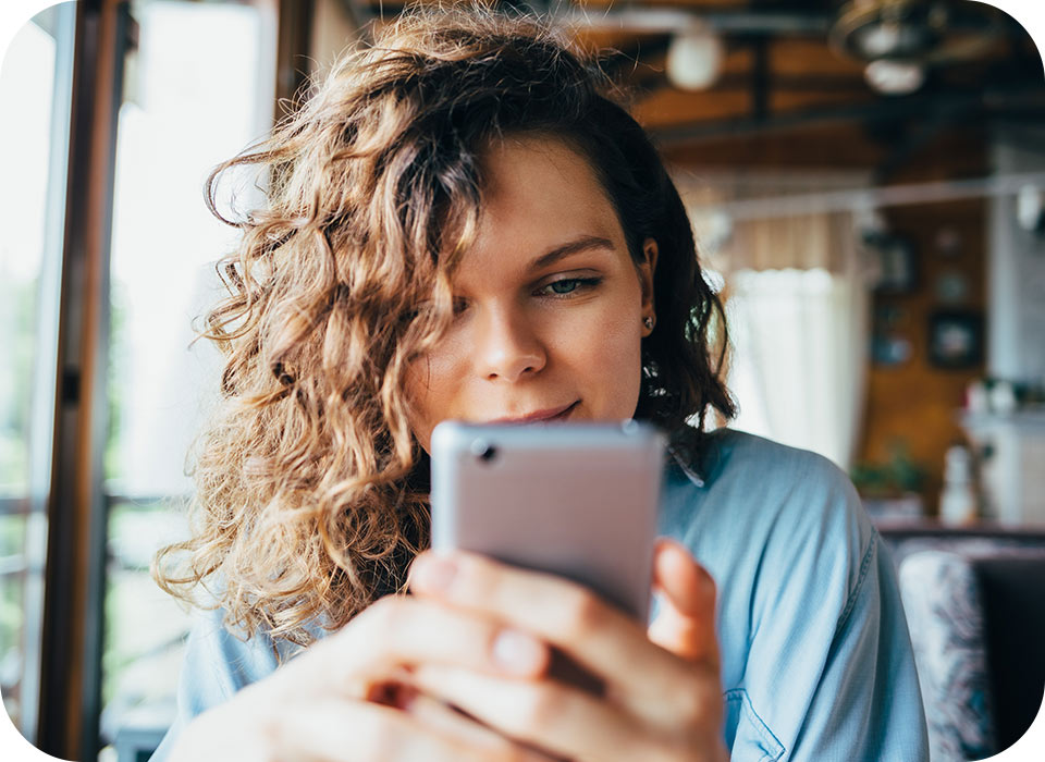 Woman On Phone